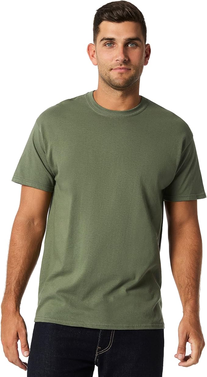 Gildan Heavy Cotton Adult Short Sleeve Crew Neck T-Shirt