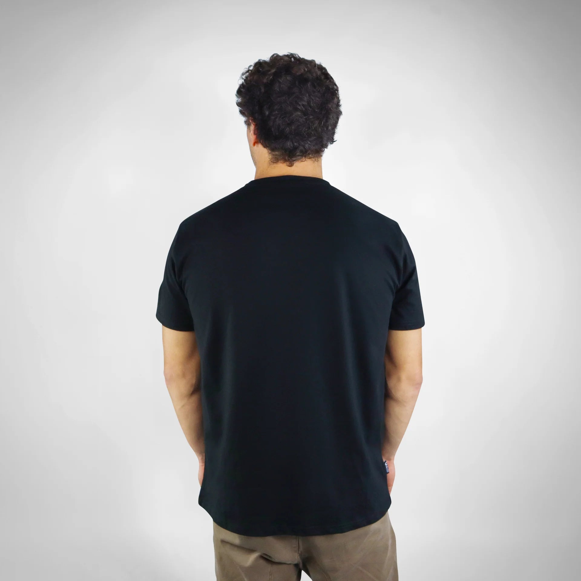 black t shirt